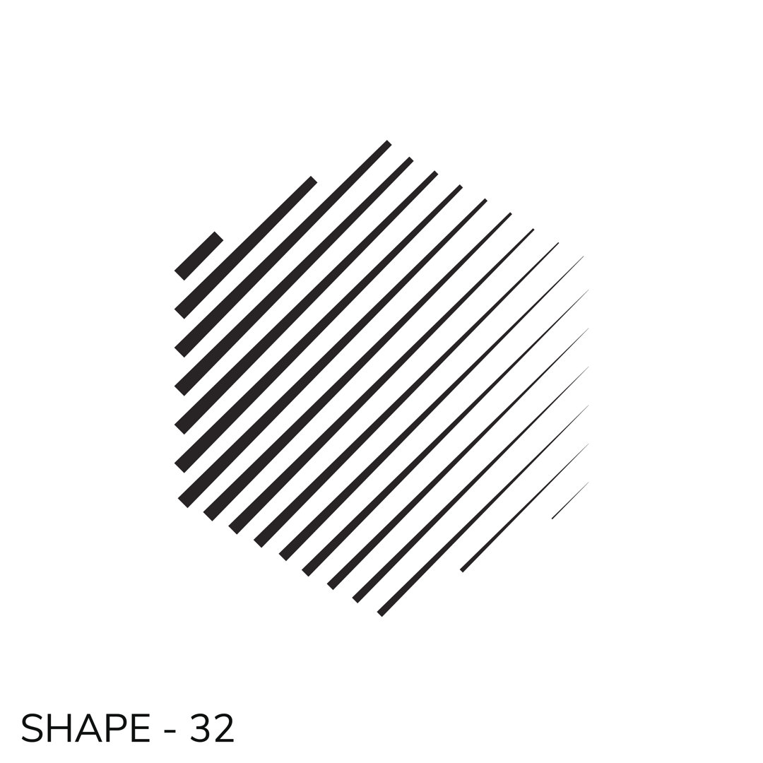 Geometric Shape by Vanzyst - Wrapped Canvas Print