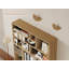 Bibliothèque en bois de 71 pouces de hauteur - Présentoir à tablettes ouvertes sur pied pour le salon, le bureau personnel et la chambre à coucher-1099096279