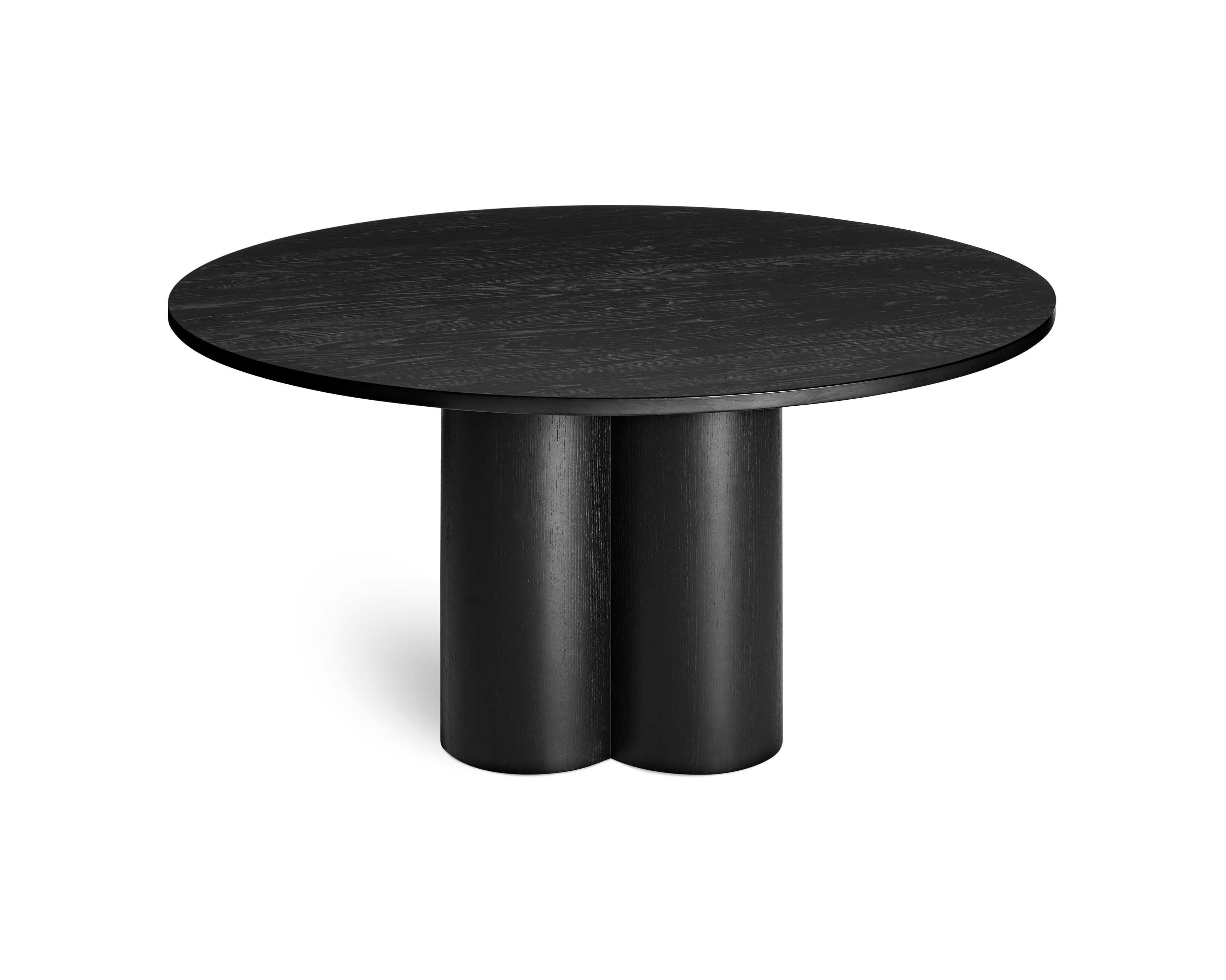 Blu Dot 4 Quarter Solid Wood Round Dining Table Wayfair