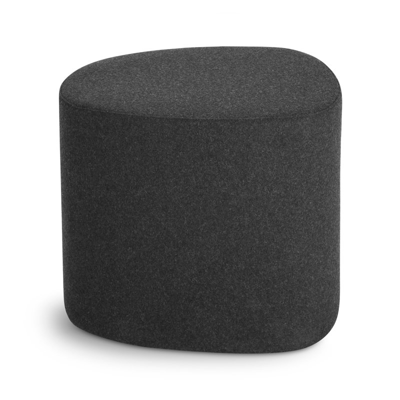 Swole Ottoman, Vesper Charcoal