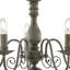 Asher 5 - Light Candle Style Chandelier