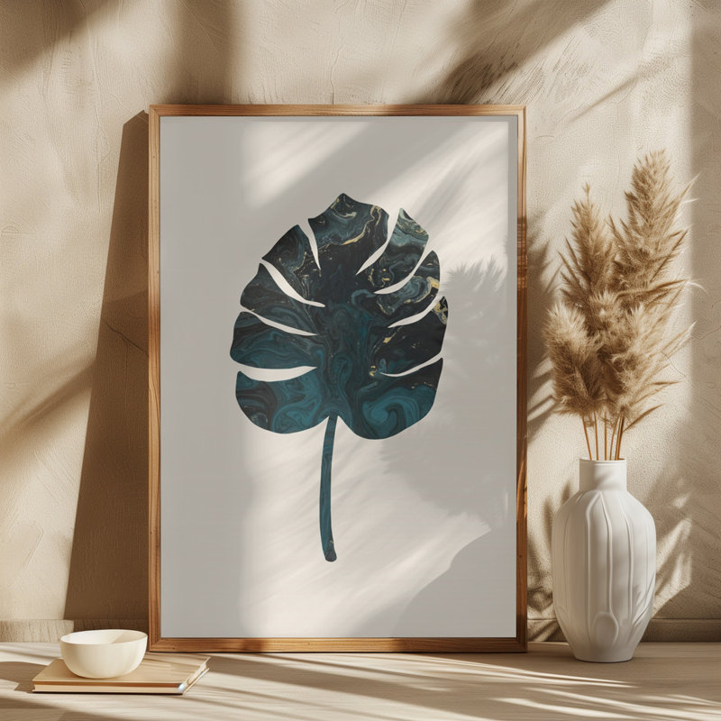 Monstera Canvas Print, Green, 121.92 cm H x 81.28 cm W