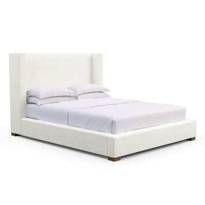 Roxborough Upholstered Wingback Bed