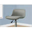 Chaise de bureau pivotante ergonomique à hauteur réglable pour enfants, design contemporain avec aspect cuir et piètement en métal
