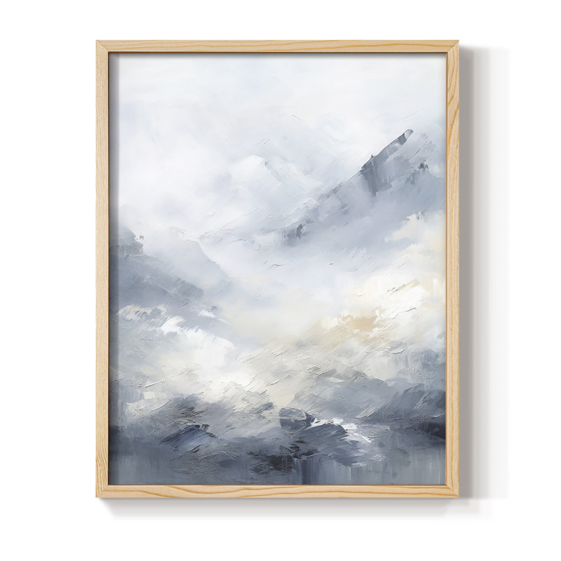 LANDSCAPES Series CCXXXI Framed Print - Solid Wood, 30" H x 24" W