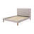 Modern Upholstered Platm Bed Frame