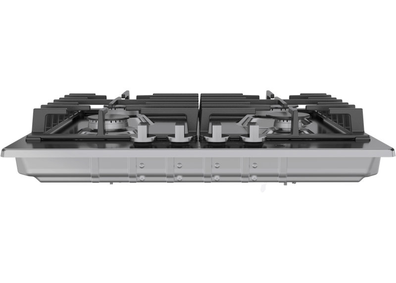 500 Series,24' Gas Cooktop,4 Burner,SS