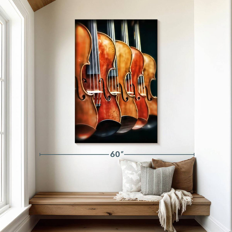 Abarca rangée de violons, H 48 po x l 32 po