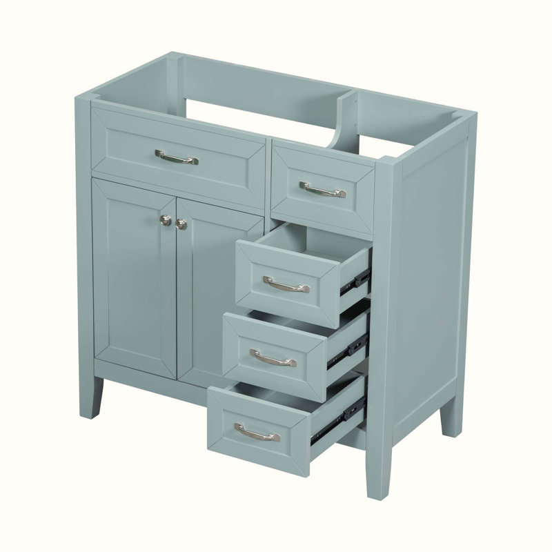 Base de meuble-lavabo simple 35,5 po seulement