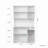 70.87" Tall Wardrobe& Kitchen Cabinet, With 6-Doors, 1-Open Shelves And 1-Drawer For Bedroom-545545299