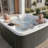 Lifesmart Spas LS500 Plus 115 Volt 5-Person 23-Jet Rectangle Plug and Play Hot Tub with Ozonator and FROG @ease-Ready Setup-124883432
