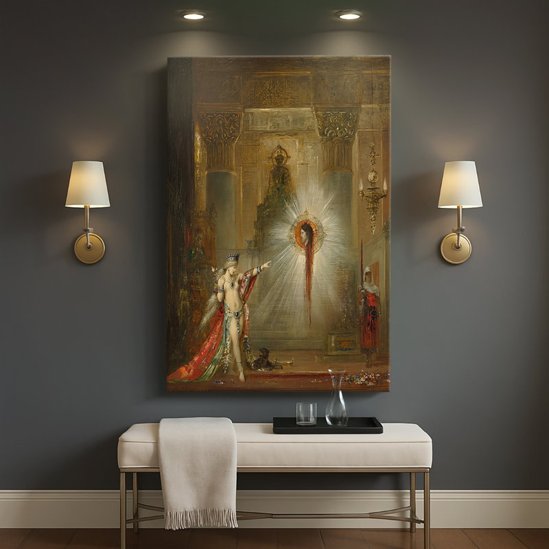 The Apparition - Gallerie sur toile tendue par Gustave Moreau, 32 x 48