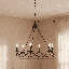Lustre 6 lumières noir mat Moayad-402744476
