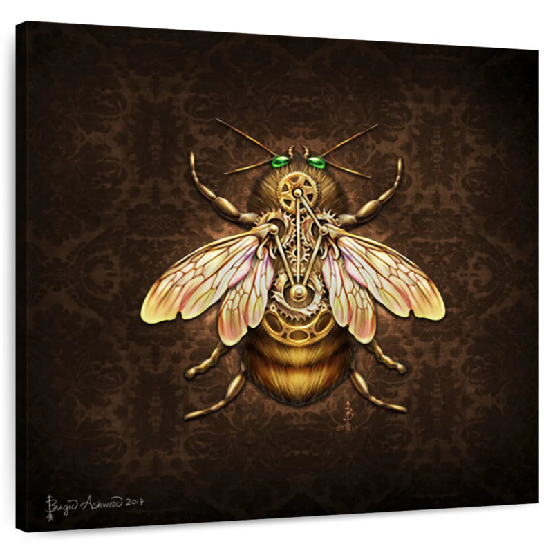 Brampt Steampunk Bee, 33" H x 33" W