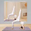 Miroir Home Gym, 55 po x 27 po - 2 pièces, miroir de studio de danse, miroir pleine grandeur en verre trempé (ensemble de 2)-244295814-244295833