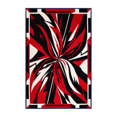 Ember Resonance Rug
