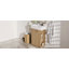 Meuble-lavabo 21,6 po avec lavabo en céramique