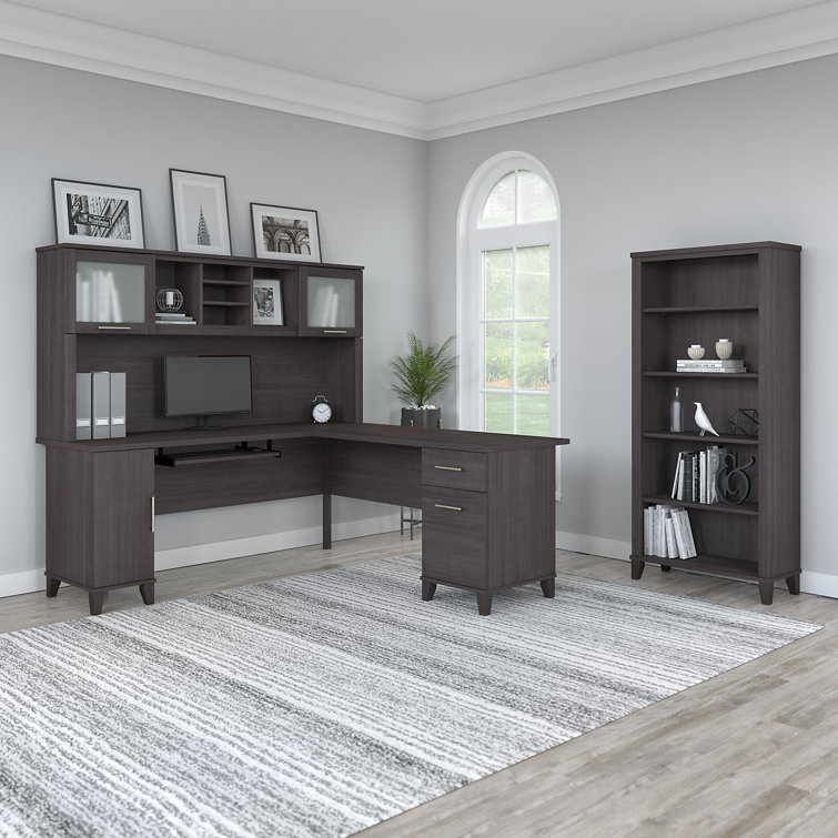Magomed 3 L-Shaped Computer Desk Office Set