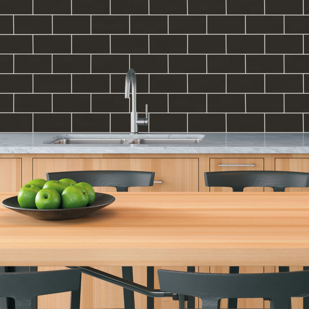 Color Beat Gloss 4" x 8" Ceramic Subway Tile PIXL 