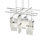 V Panels 11 - Light LED Chandelier