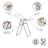 Brabantia HangOn Foldable Clothes Drying Rack - 49 Feet (15m)-63934760