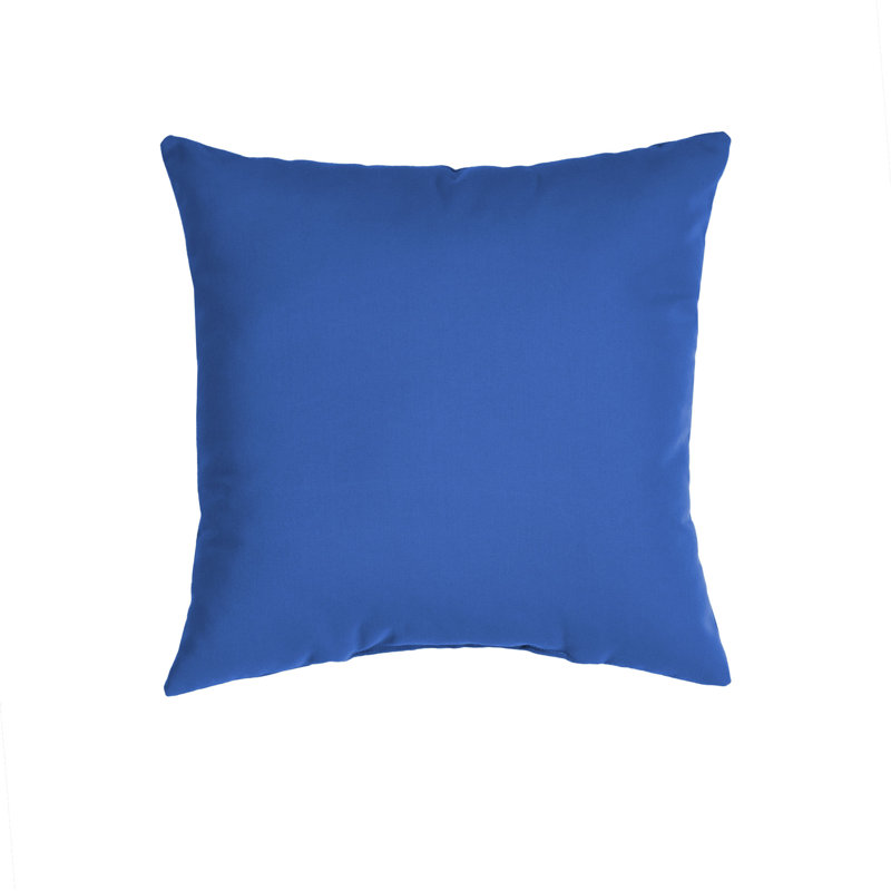Sunbrella Outdoor Square Pillow, 17" x 17", Cream