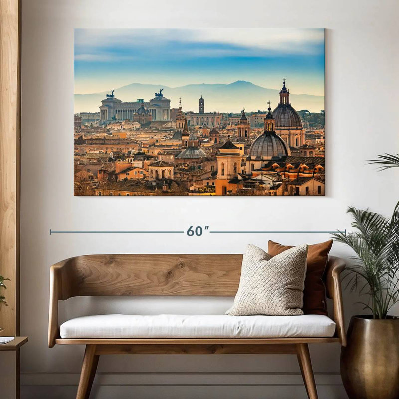 Sirci, ville de Rome, H 34 po x l 51 po