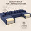 Canapé modulaire à compression profonde-981435516