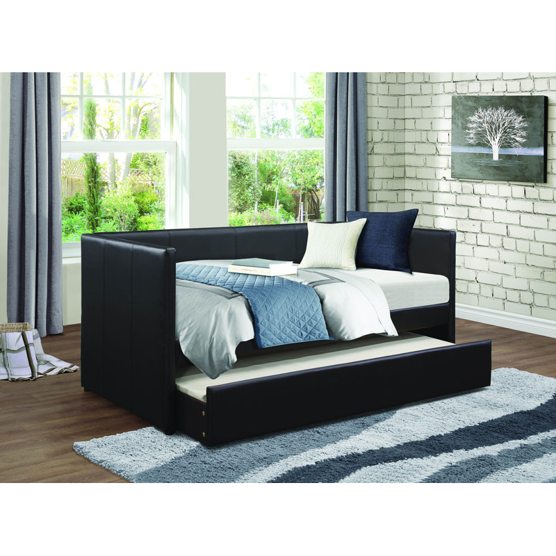 Blisse Daybed with Trundle, Black