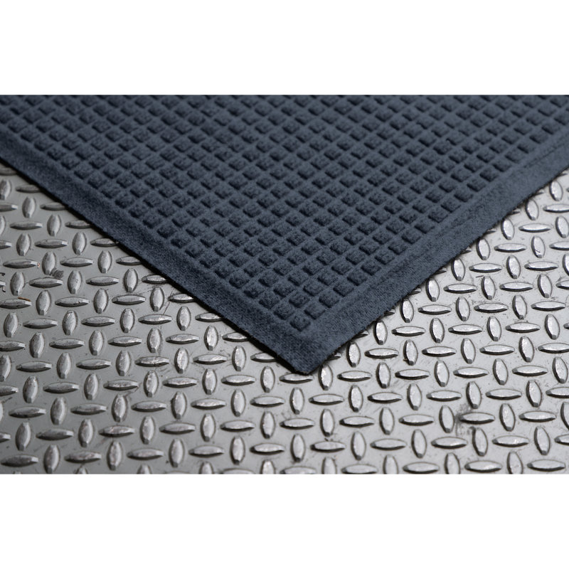 Paillasson WaterHog, Rectangle 3 pi x 5 pi, Bleu marine