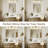Black Aluminum Framed Rectangle Bathroom Mirror, Vanity Mirror With Tempered Glass-1083476493