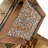 Crushed Diamond Mirrored End Table