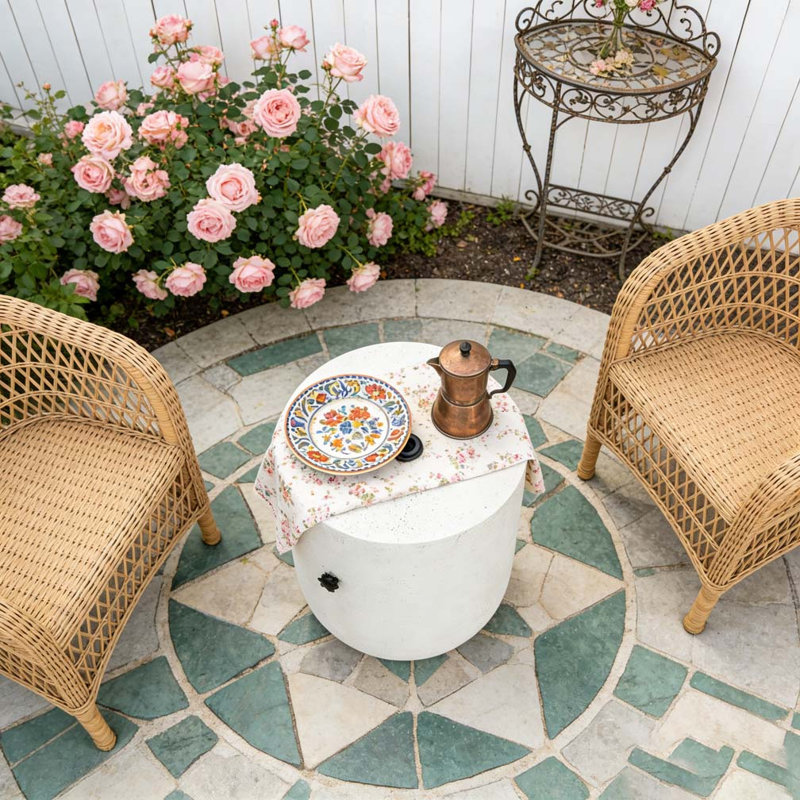 Oudoor Patio MGO Side Table