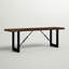 Banc en bois industriel Borsari