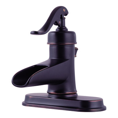 Ashfield-Bath Single Hole Bathroom Faucet with Drain Assembly