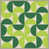 Green/Dark Green/White