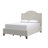Herning Upholstered Slat Bed With Curved Headboard - Queen Size-100095267