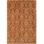 Wool Damask Area Rug-816260086
