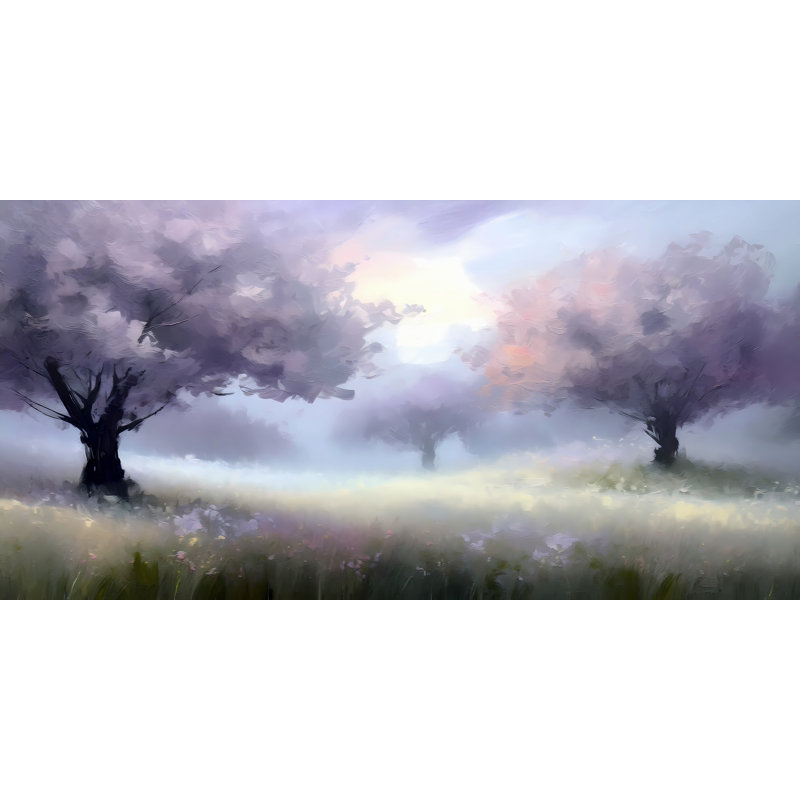 Blossoming Grove, 18" H x 36" W