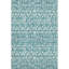 Tapis bleu sarcelle lavable à la machine Premium Prisco-203033418
