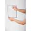 Porte-affiche magnétique durable Duraframe format lettre - argenté, paquet de 2