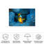 «Clownfish» en bleu sur toile par Barathieu Gabriel-39593512