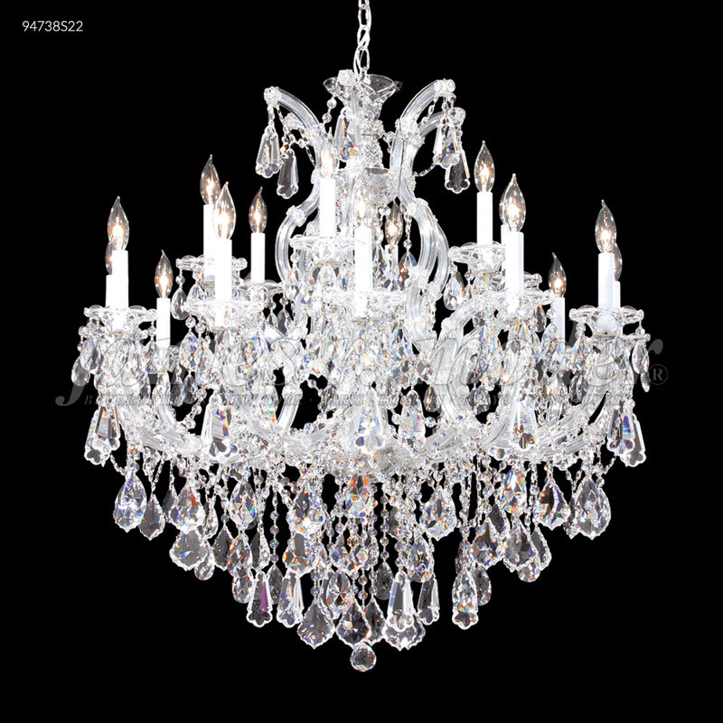 Maria Theresa Royal 19 - Light Chandelier, Gold Lustre, Swarovski Strass