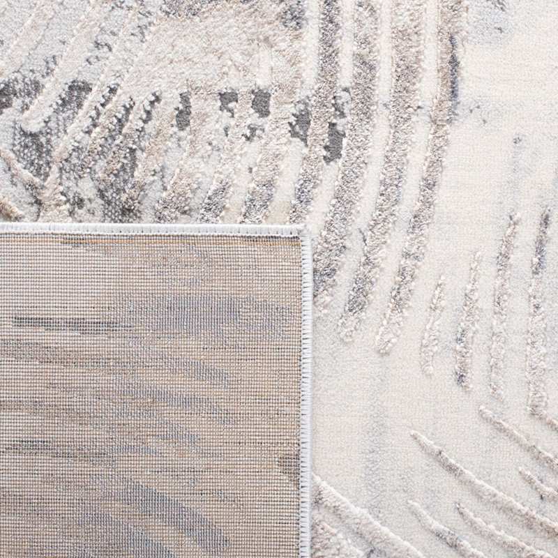Eltingville Performance Abstract Rug, Rectangle 4'5" x 6'5"