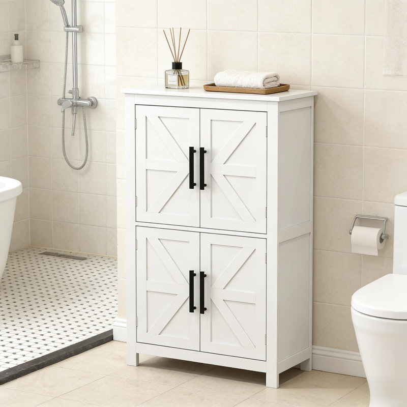 Armoire de rangement pour chambre à coucher, armoire de cuisine, armoire de rangement autoportante, buffet, Blanc