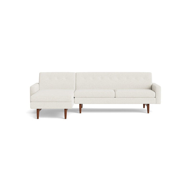 Tyler Chaise Sectional, Left Hand Facing, Performance Weave - Spruce