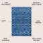 Tapis bleu / blanc Kateshia-1042512271