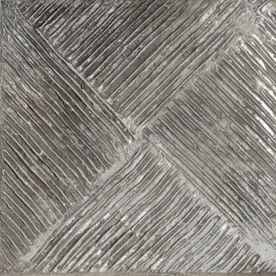 Griege Neutral Pattern II - Wrapped Canvas Painting