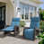 Blue Cushion/Matte Black Frame