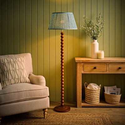 Helgomar Matte Traditional Floor Lamp